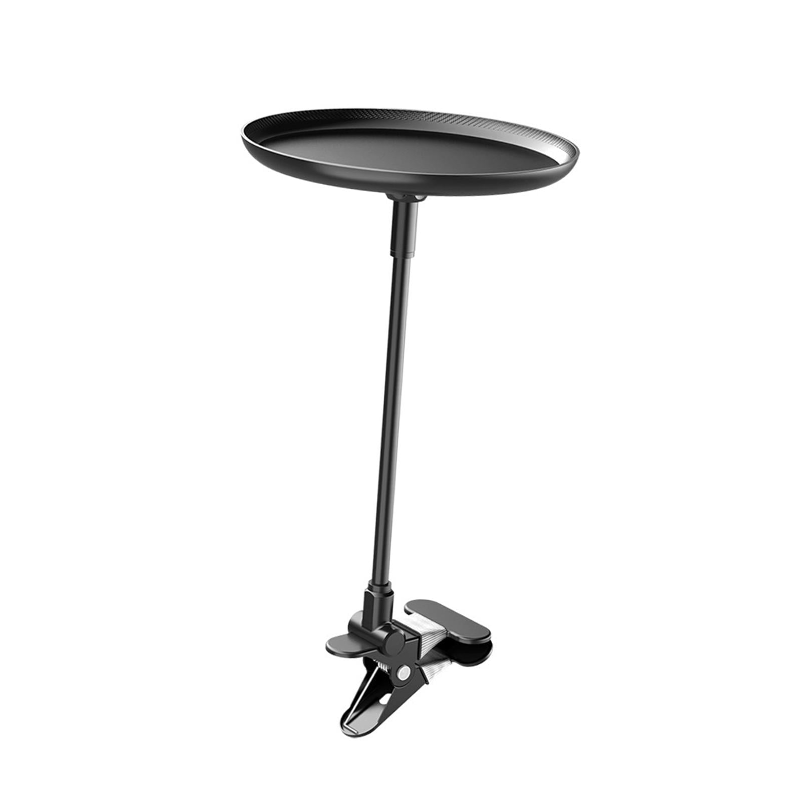 lacooooppia Generic Car Food Tray Drink and Snack Table Easy Installation Adjustable Anti Slip Auto Accessories Clip Type Tray Drink Tray