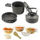 thumbnail image 5 of Juego de utensilios de cocina para acampar al aire libre con olla, y hervidor de agua, senderismo portátil, mochilero negro Sharpla Utensilios de cocina para campamento, 5 of 7