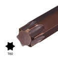 thumbnail image 3 of Unique Bargains 1/2' Square Drive x T60 Torx Bit Socket, S2 Steel Bits, CR-V Sockets 140mm Length (for Hand Use Only), 3 of 6
