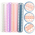 thumbnail image 2 of 6pcs Plastic Cross Stitch Thread Organizers Winding Plate Sewing Embroidery Thread Winding Board, 2 of 8