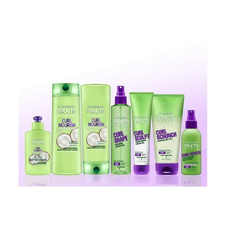 Shop Garnier Fructis Curl Nourish Shampoo, Conditioner, Treatment, and Styling Products