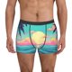thumbnail image 1 of Fotbe Retro Palm Beach Sunset Calzoncillos Tipo Boxer con Bolsa de Soporte Total para Hombre, X-Temp Fresco, Transpirable y de Secado Rápido-Medium, 1 of 5