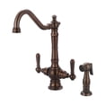 thumbnail image 1 of Americana 2AM401-ORB 2 Hole Two Handle Kitchen Faucet - Oil Rubbed Bronze, 1 of 1