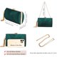 thumbnail image 2 of Bolso de noche con borlas YAPAIOU de Clutch Purses, verde para mujer, 2 of 6