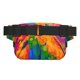 thumbnail image 3 of Fotbe Colorful Parrot Jungle Dream A Cangurera Cuadrada con Estampado de Doble Capa, Bolsa de Cintura Ajustable Mini para Hombres y Mujeres, 3 of 9