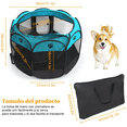 thumbnail image 2 of Casa para Perros Malubero Malu1589 Plegable Azul con Negro, 2 of 3