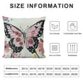 thumbnail image 5 of ONETECH  Butterfly Decorative Throw Pillow Cover, Cushion Cover Decorative Square Pillowcases Cushion Cover, 5 of 5