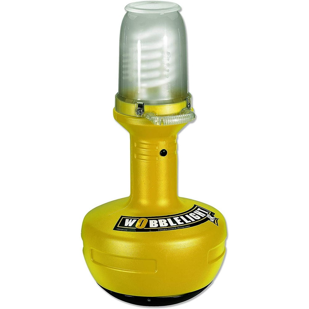 Wobble Light 111203 Temporary Job Site Light, 27 in. Unit, Yellow