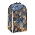 thumbnail image 2 of HELLHERO Halloween Night Village Blender Dust Cover 1Set Polyester 15.94"H x 9.45"L x 7.28"W for Kitchen Use AntiSlip, 2 of 6