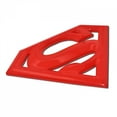 thumbnail image 2 of Superman Logo Red Colorway Car Emblem, 2 of 3