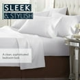 HC Collection Queen Microfiber Bed Skirt Fade & Wrinkle Resistant, 14