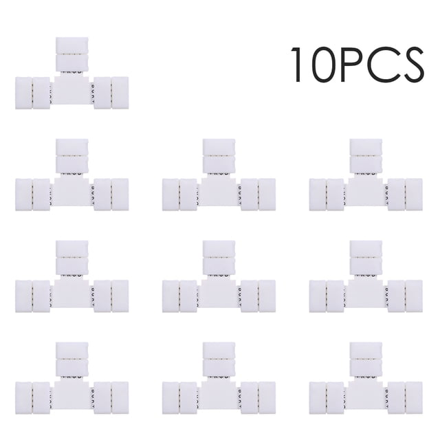 Divisor rápido del conector de tira de LED RGB de 4 pines en forma de T yeacher conector
