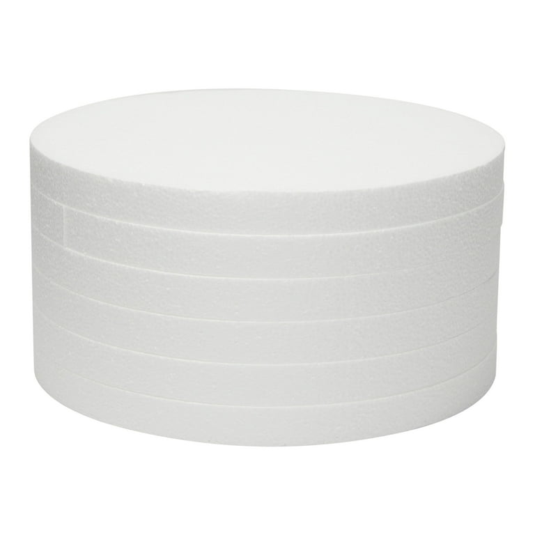 MT Products 4 Round White Polystyrene Foam Balls for Crafts
