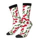 thumbnail image 1 of Balery Cherry Calcetas Largas con Estampado para Hombre y Mujer – Suaves y Transpirables, Talla Única (US 5-11), 1 of 6
