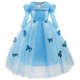 thumbnail image 1 of Disney Cinderella Costume Girls Princess Cosplay Dress Up Clothes for Girls Christmas Halloween Party Costume Kids Birthday Gown3T (tag 110) Gao Jinjia LED, 1 of 2
