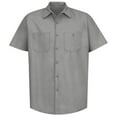 thumbnail image 2 of Red Kap Men's Short Sleeve Industrial Work Shirt, 2 of 5