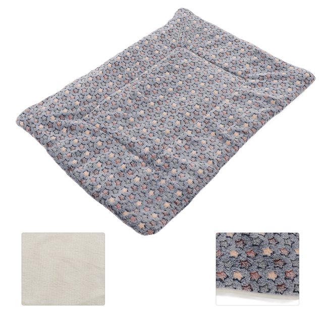 Soft Pet Blanket Flannel Mat For Puppy Cat, Machine Washable, Protect Furniture, Portable, Multi Purpose