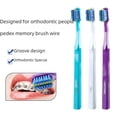 thumbnail image 4 of Cepillo de dientes de ortodoncia cóncavo para adultos y niños, dientes de ortodoncia, dentadura completa, cepillo interdental de cerdas suaves especial, dientes de aro, 4 of 5