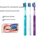 thumbnail image 2 of Cepillo de dientes de ortodoncia cóncavo para adultos y niños, dientes de ortodoncia, dentadura completa, cepillo interdental de cerdas suaves especial, dientes de aro, 2 of 5