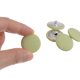 thumbnail image 4 of 10uds 36L Tela Paño Cubierto Botón 23mm Redondo Metal Vástago Costura Botones para Trajes Vestido Blusas, Crema Blanco, 4 of 5