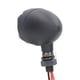 thumbnail image 5 of Pair Motorcycle Turn Signal Light with Grill Cover 3 Wires Retro 10mm Installing Hole Universal Replacement, 5 of 5