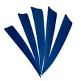 thumbnail image 2 of S SERENABLE 5Pcs 4 inch Shape Feathers Right Wing Fletching DIY Hunting Blue, 2 of 7