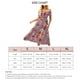 thumbnail image 1 of Vestido LARGO BOHEMIO CON ESTAMPADO FLORAL Y HOMBROS DESCUBIERTOS PARA MUJER CON TELA COMODA, Disero de Abertura en la Cinta Alta, Adecuado para vacantes de verano, 1 of 6