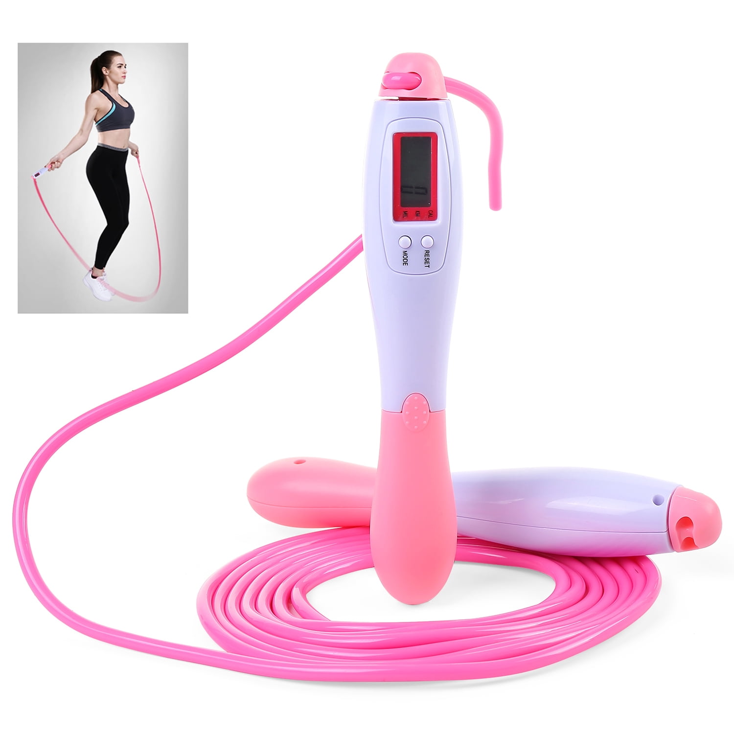 Jump Rope Walmart Skipping Rope Speed Jump Rope Adjustable Rope & Digital Jump Rope ...