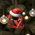 thumbnail image 4 of Clearance! 26 Christmas Letter Decorations A To Z (without H And V) Hanging Christmas Tree Pendant Alphabet Letters Named Alphabet Decorations Christmas Tree Decorations, 4 of 6