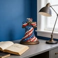 thumbnail image 4 of 1776-2026 250th Anniversary Statue USA Flag Patriotic Home Decor – Collectible Figurine for Shelf, Mantel, Office, Memorial Day & Independence Day, Meaningful Gifting for Patriots, 4 of 4