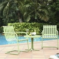 thumbnail image 2 of Crosley Gracie 3 Piece Metal Patio Conversation Set in Oasis Green, 2 of 2