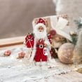 thumbnail image 4 of Adornos de Papá Noel, decoración navideña, escultura, linda figura coleccionable 45cm, 4 of 9