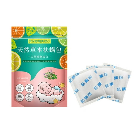 Buytra 10Bags Natural Herbal Mite Killer Household Insect Acarid Removal Package Safe