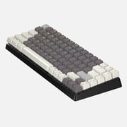 Azio Cascade Bluetooth and USB 75% Mechanical Computer Keyboard, Hot-Swappable Switches, Backlit, Galaxy Light, CRG2G104