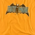 thumbnail image 3 of Batman Vintage Bat Logo On Gold Kids T Shirt (X-Large) for Youth Toddler Boys and Girls, Gold, 3 of 5