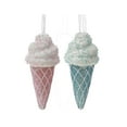 thumbnail image 1 of Ice Cream Cone Ornament - Set of 12, 1 of 3