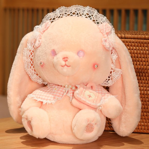 23/30/40CM Cute Rabbit Plush Toys Lolita Bunny Stuffed &Plush Animal Baby Toys Doll Baby Accompany Sleep Toy Gifts For Kids