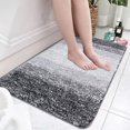 thumbnail image 1 of ¡Ofertas para el hogar! RBCKVXZ - Alfombras de felpa rectas para sala de estar, dormitorio, baño, cocina, absorbentes, antideslizantes, lavables a máquina, para decoración de baño, bañera y ducha., 1 of 8