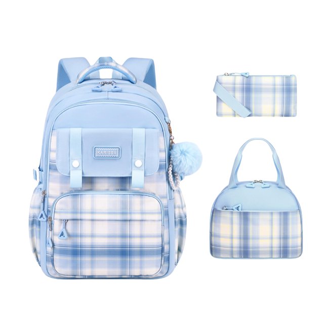 Mochila escolar TYHOTULY bonita para niñas con lonchera y estuche para lápices