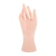 thumbnail image 1 of 1Pc Practical Jewelry Holder Bracelet Rack Plastic Hand Model Ring Stand, 1 of 4