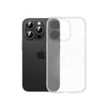thumbnail image 1 of SaniMore for iPhone 13 Pro Max 6.7" Ultra-Thin Transparent Glitter Case, Rugged PC & Soft TPU Bumpers [Not Yellowing Technology] Full Body Protective Case for Women Ladies Girls, White, 1 of 8