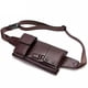 thumbnail image 1 of Mochila bandolera Bestsent de piel para hombre, color marrón, 1 of 6