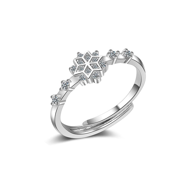 Jumpingount Anillo de apertura para mujer, joyería de mano decorativa brillante para adultos, fiesta de boda, moda, exquisita decoración de vestir Ropa, zapatos y accesorios Miscelánea Jumpingount AP017203-01