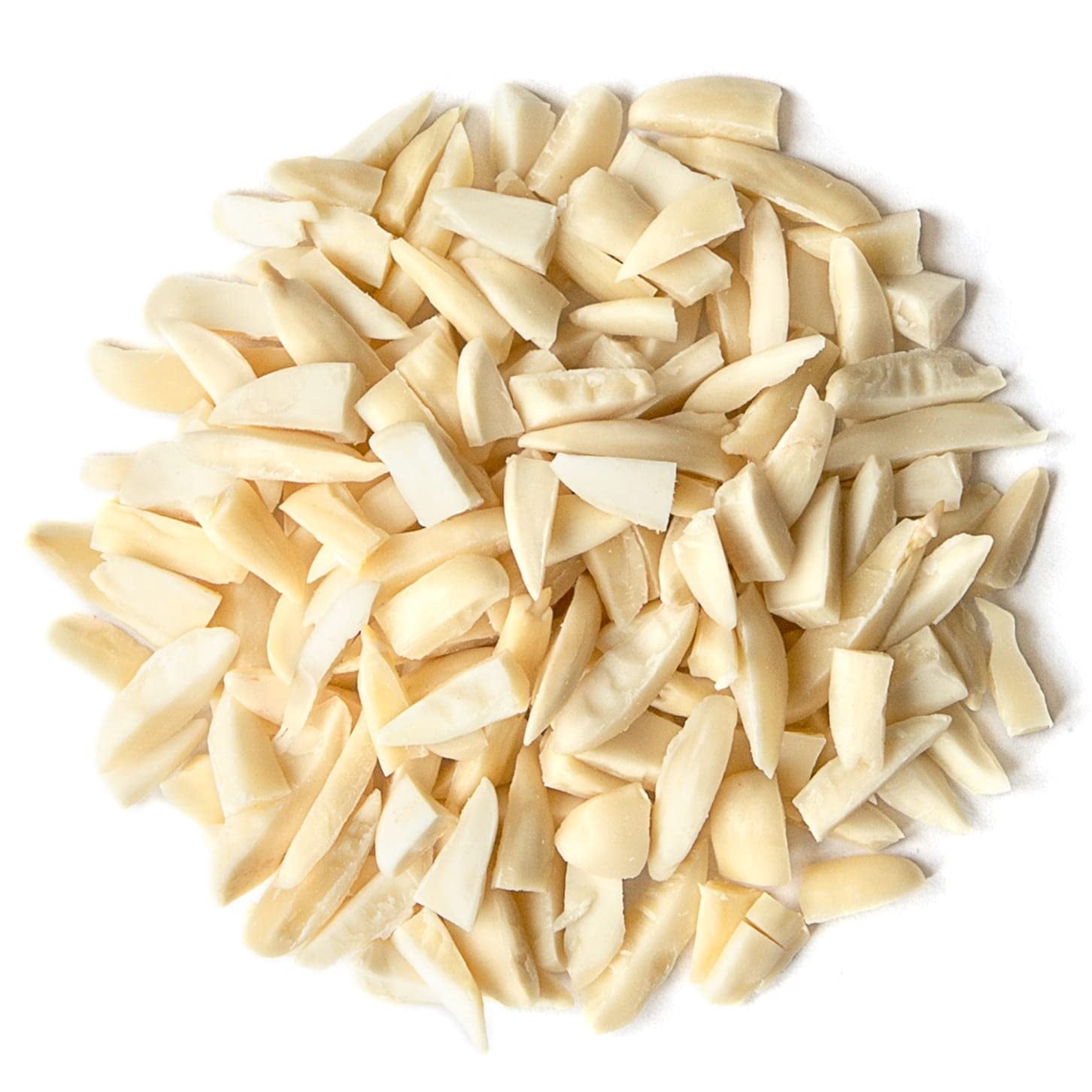 Organic Blanched Slivered Almonds, 7 Pounds — Non-GMO, Kosher, Vegan — by Food to Live