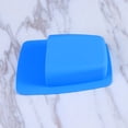 thumbnail image 3 of Soporte de silicona para cepillos de dientes, organizador de baño, montaje en pared, artículos de aseo pequeños, organizador de ducha, soporte para maquinilla de afeitar (azul), 3 of 5