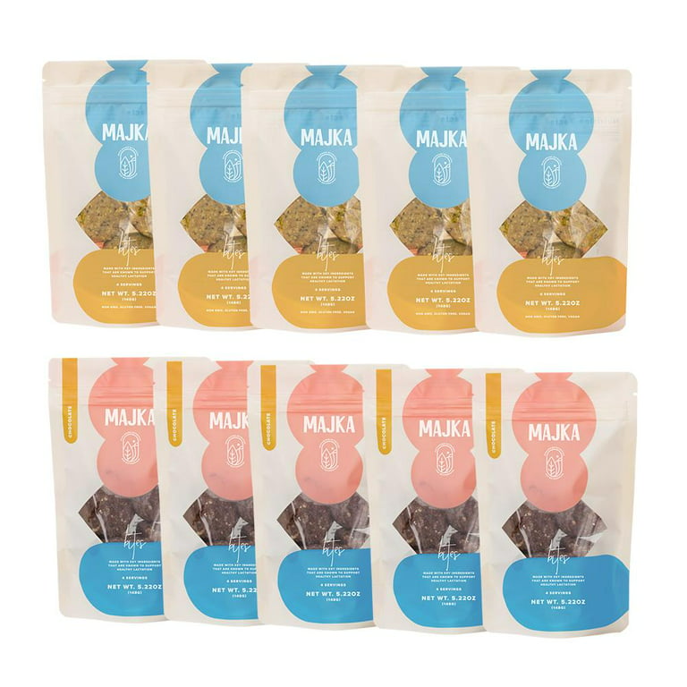 Majka Milk Booster+Lactation Cookie Bites Milk Supply Bundle
