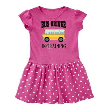 

Inktastic Bus Driver in Training Outfit Gift Baby Girl Dress