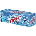 thumbnail image 4 of Mountain Dew Frost Bite Soda Naturally & Artificially Flavored Dew 12 fl oz, 12 Count, 4 of 7