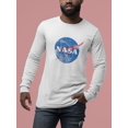 thumbnail image 3 of Old Glory Mens NASA Distressed Logo Long Sleeve Graphic T Shirt, 3 of 6