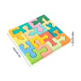 thumbnail image 1 of Rompecabezas de madera con forma geométrica, juguete a juego, 16 Uds., rompecabezas para niños y niñas, aprendizaje en casa, escuela, educación en el jardín de infantes,A, 1 of 7